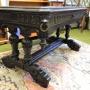 Carved Oak Hall Table / Centre Table