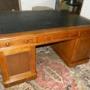 partners desk  oak desk