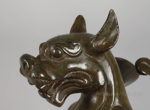 Antiques Atlas - Chinese Bronze Dragon