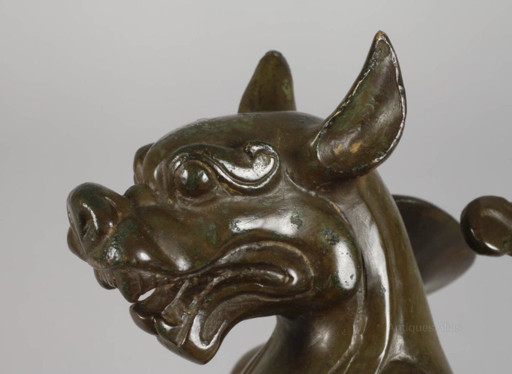 Antiques Atlas Chinese Bronze Dragon