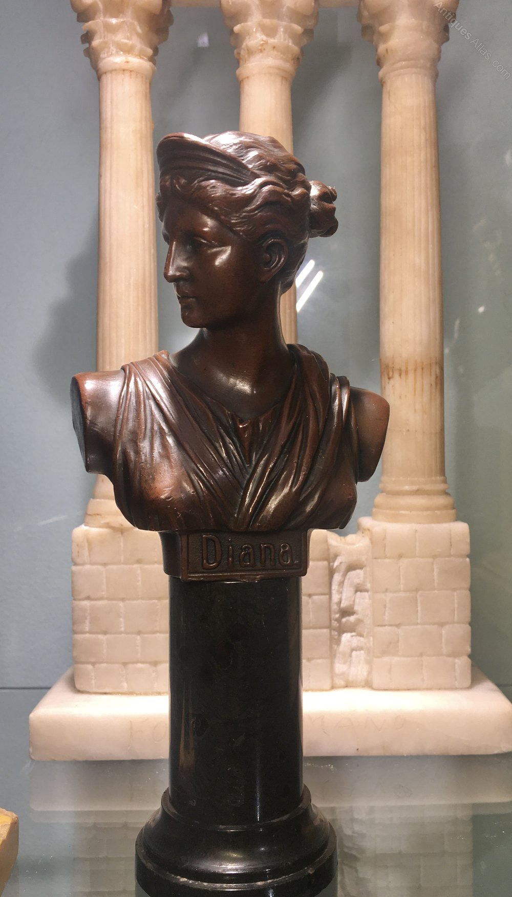 Antiques Atlas Diana Bronze Bust