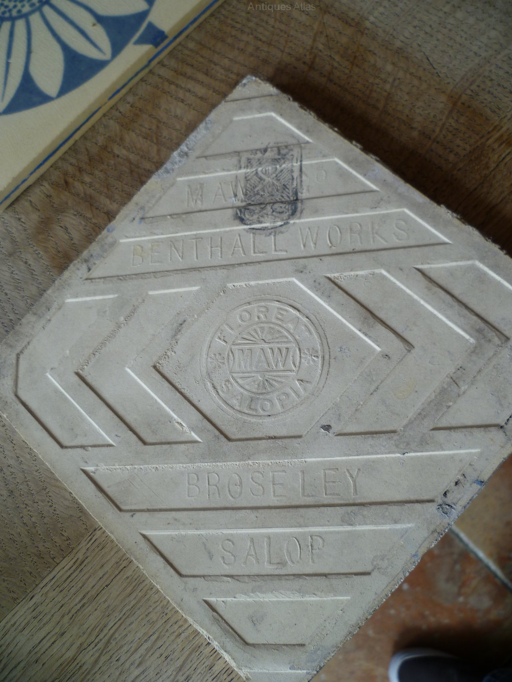 Antiques Atlas Maw & Co 6" X 6" Tiles