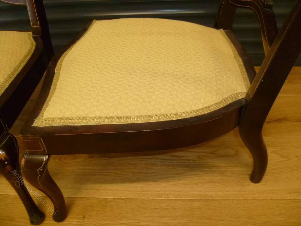 Pair Of Nursing Chairs Antiques Atlas