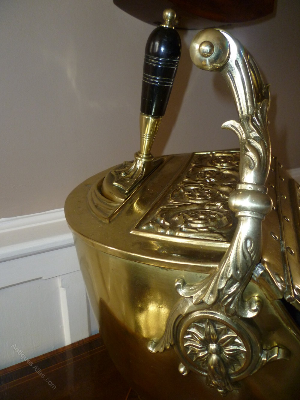 Antiques Atlas Victorian Brass Coal Scuttle