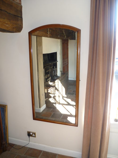 Antiques Atlas Victorian Walnut Full Length Dressing Wall Mirror
