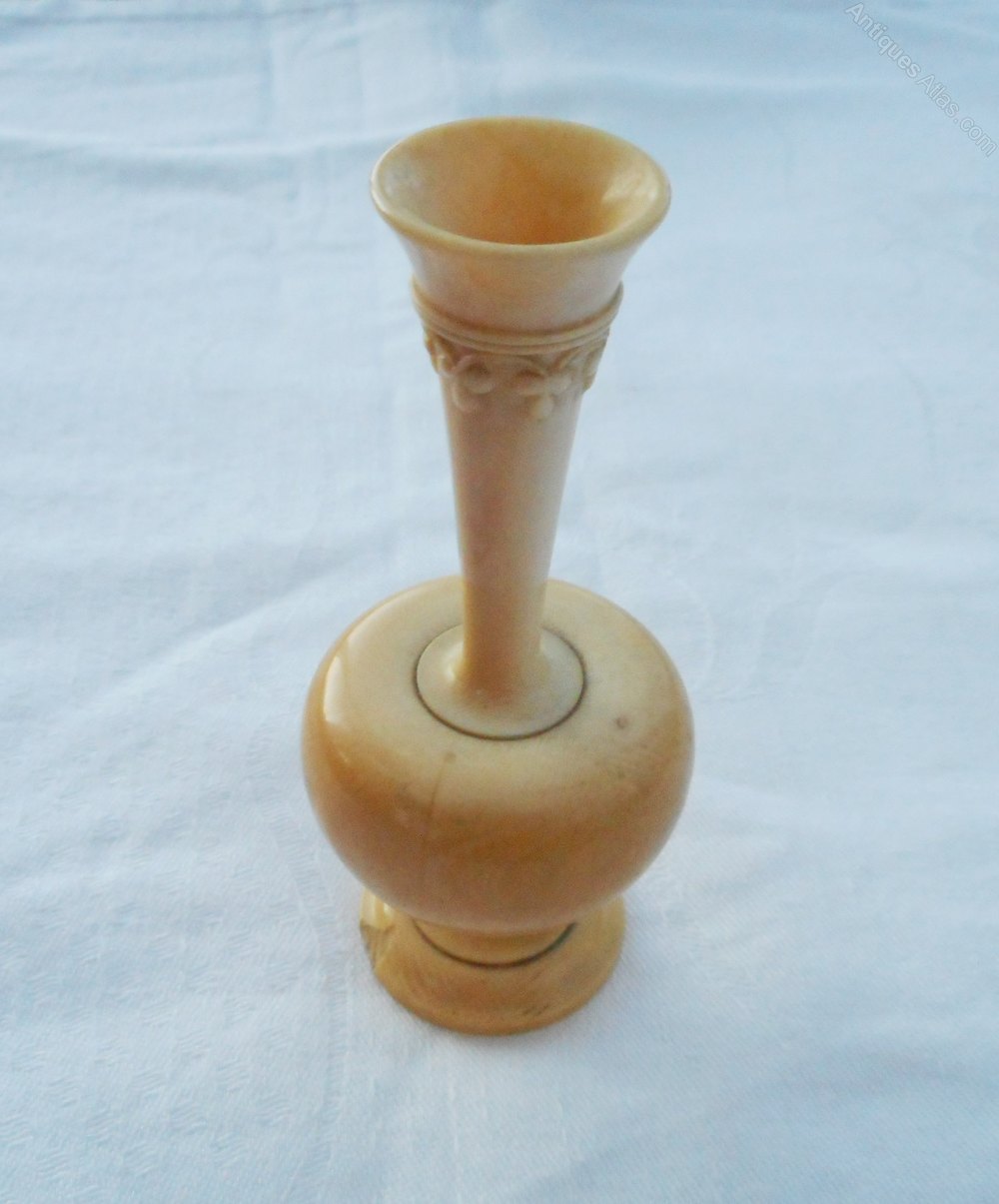 Antiques Atlas Victorian Ivory Vase