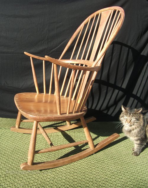 Antiques Atlas Vintage Ercol Chairmakers Rocking Chair