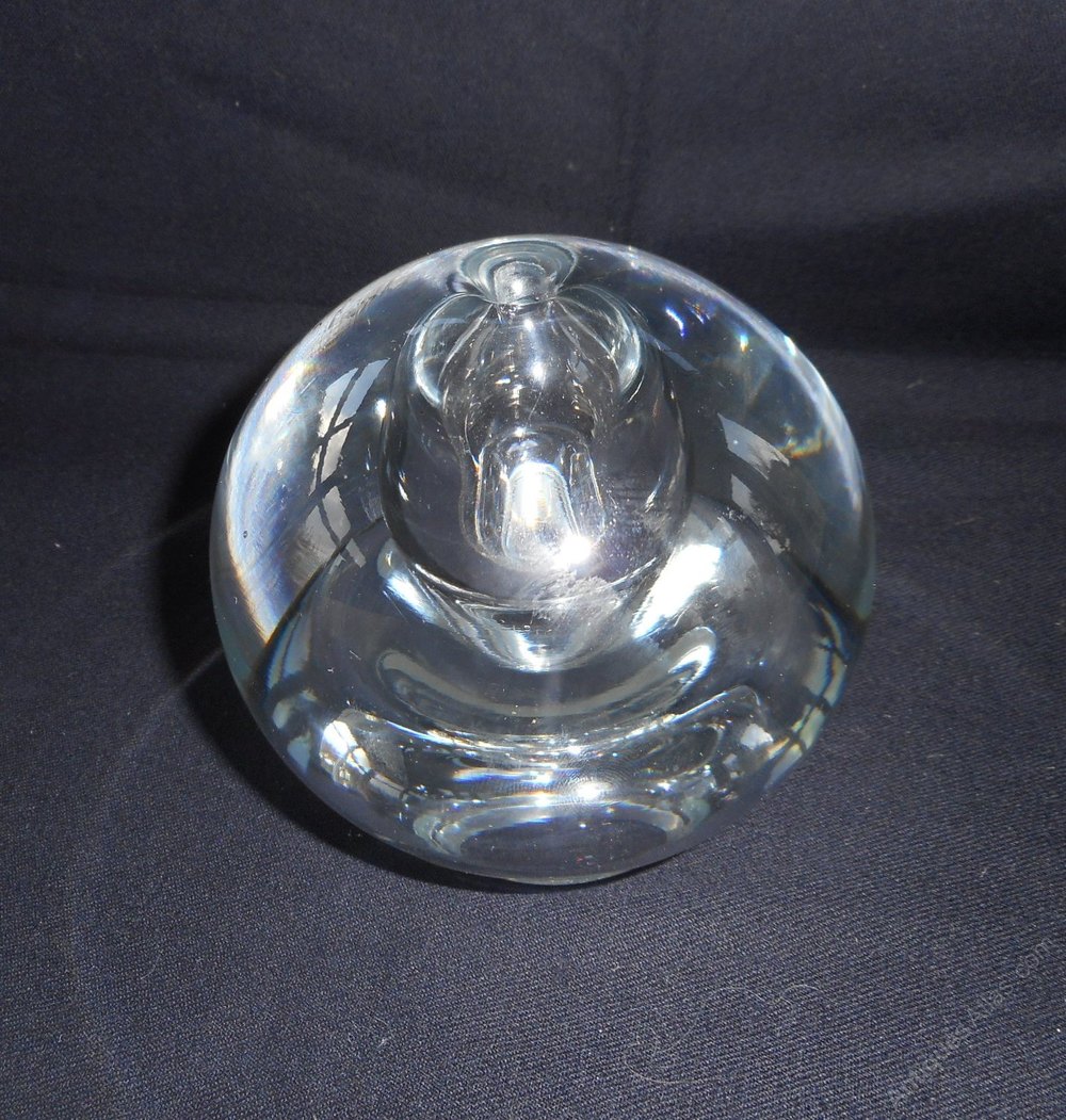 ORB 5 OZ PURPLE & LAVENDER OMBRE GLASS WITH LID - BRONZED GARDENIA by PaddyWax