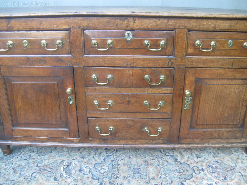 18th Cent. III Oak Dresser Base Antiques Atlas