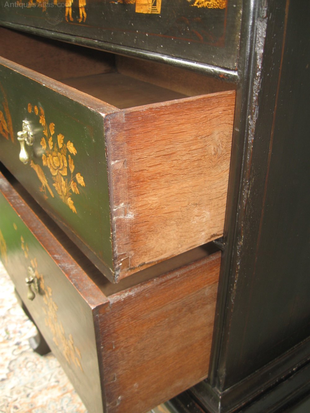 18th Century Lacquered Chest Of Drawers C1730 Antiques Atlas