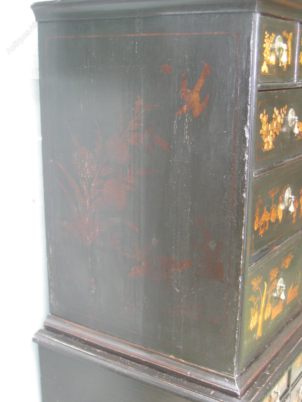 18th Century Lacquered Chest Of Drawers C1730 Antiques Atlas
