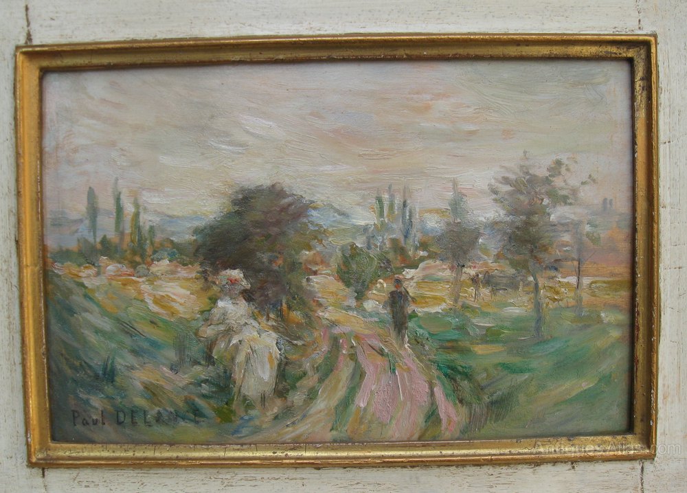 Antiques Atlas French Impressionist Paul Delance (18481924)