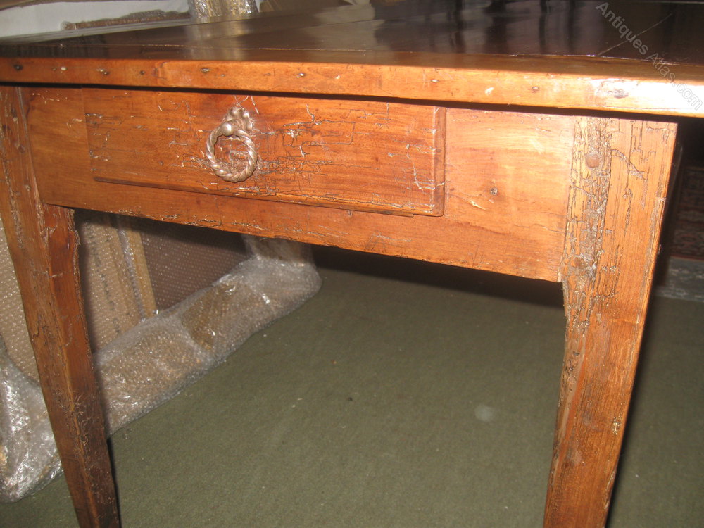 Victorian Fruitwood Farmhouse Table Antiques Atlas