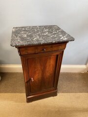 A 19th C. French Mahogany Bedside Cabinet