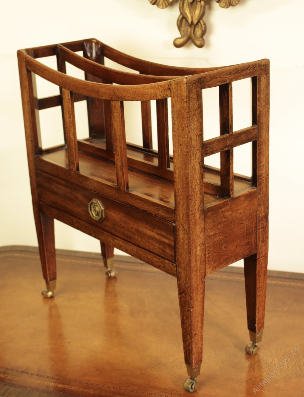 A Mahogany Magazine Rack Antiques Atlas