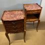 A Quality Pair  Of French Bedside Cabinets