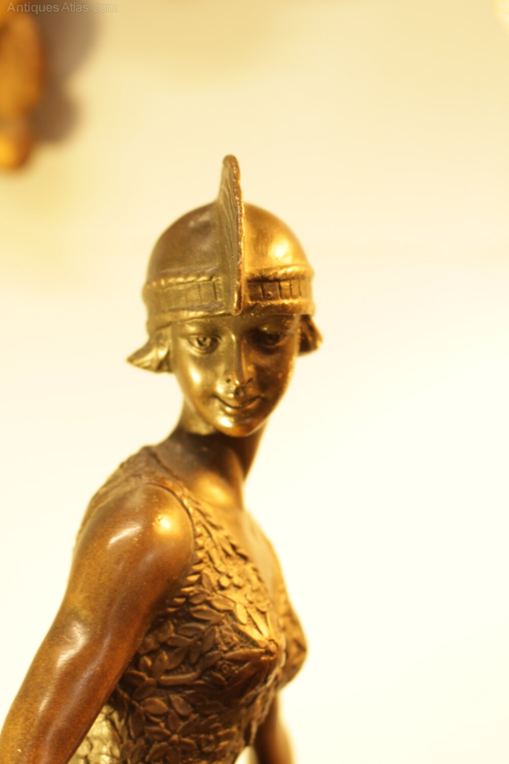 Antiques Atlas - Art Deco Bronze Sculpture By D.H. Chiparus