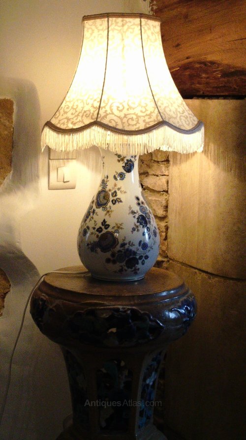 Limoges Porcelain Table Lamp