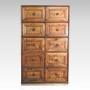 French Oak & Pine Apothecary Cabinet, c 1850