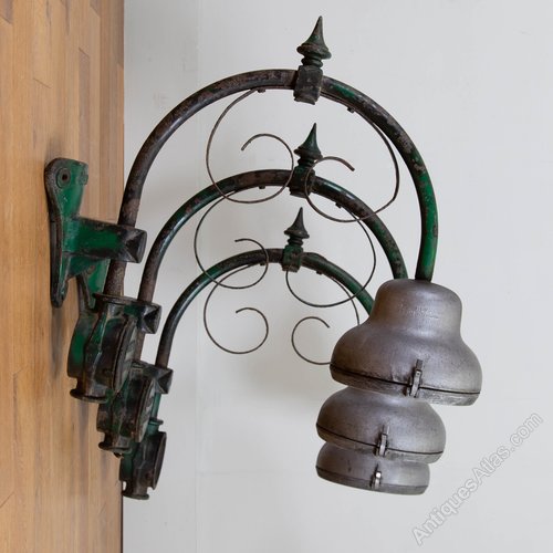 Antiques Atlas 3 1930s Revo Of Tipton Cast Iron Lamp Lights