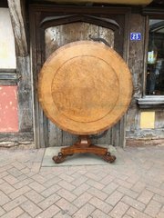 19th Century Amboyna Centre Table