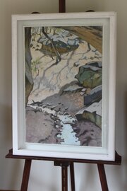 Veronica Burleigh Oil On Canvas C.1970
