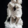 Alabaster sculpture signed A.Del Perugio. XIX C.
