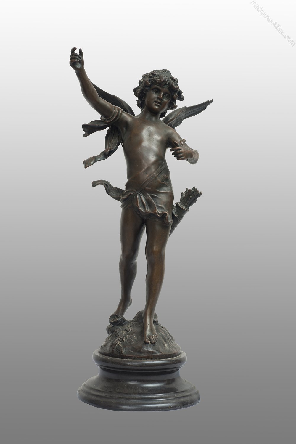 Antiques Atlas Bronze Sculpture Signed Gustave Moreau. 19th C.