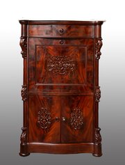 Italian Louis Philippe Mahogany Secretary. 19th C.