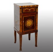 Italian Louis XVI Bedside Table. 18th Century.
