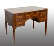 Italian Louis XVI Walnut Desk, 18th Century.