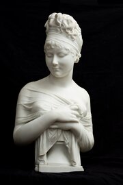 Marble Sculpture Depicting Madame Recamier. France