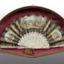 Napoleon III fan depicting bucolic scenes. XVIII C