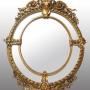 Napoleon III mirror in carved wood. France 19th C.