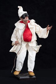 Neapolitan Sculpture Depicting Pulcinella.XX C.