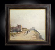 Oil Painting On Canvas Signed "Nicolas De Corsi.