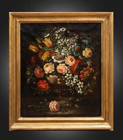 Painting Depicting Still Life. Italy, 17th Century