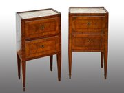 Pair Of Italian Louis XVI Bedside Tables.