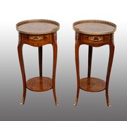 Pair Of Napoleon III Coffee Tables. France, 19thC.