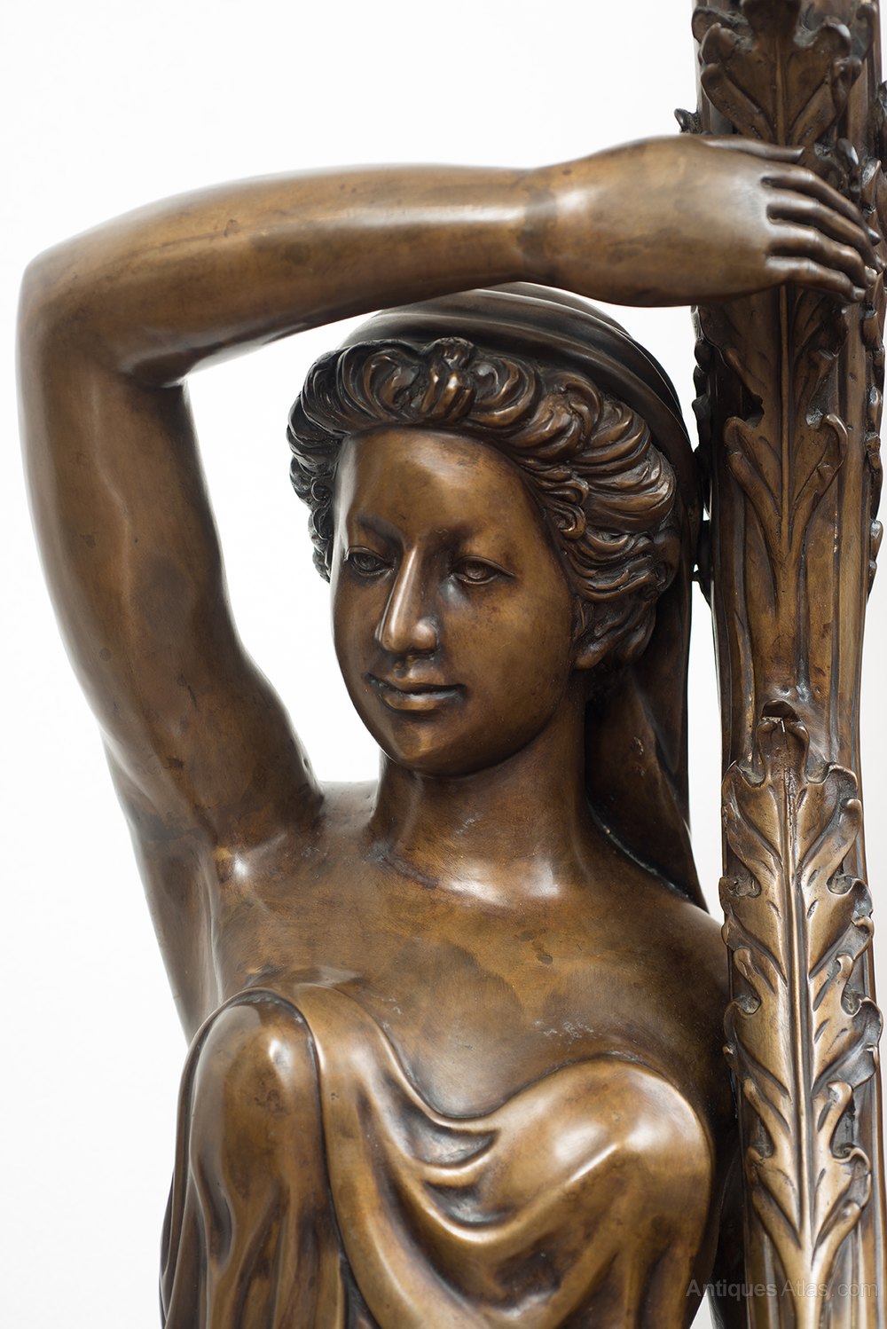 Antiques Atlas Pair Of Bronze Sculptures. Early 20th Century.