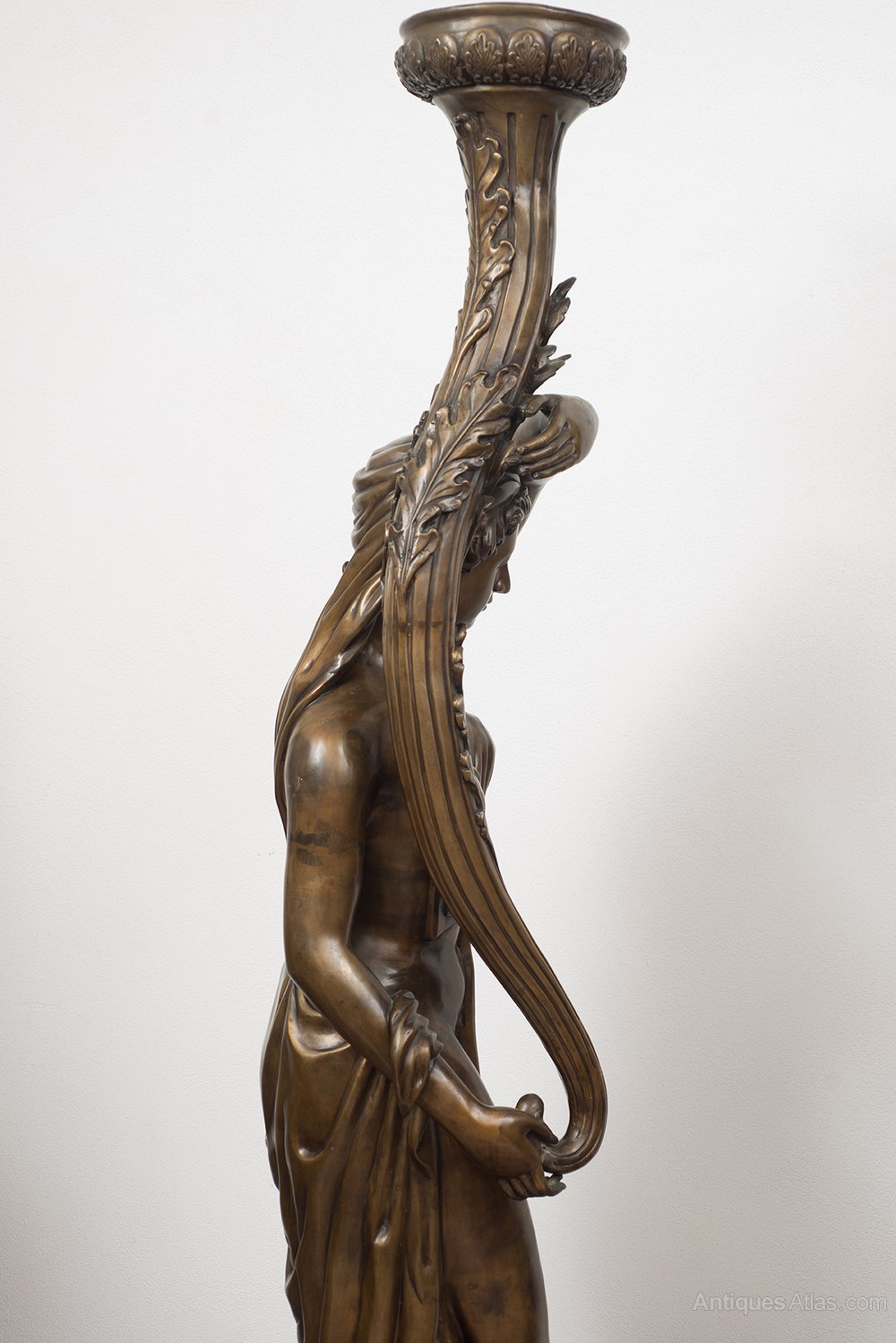 Antiques Atlas Pair Of Bronze Sculptures. Early 20th Century.