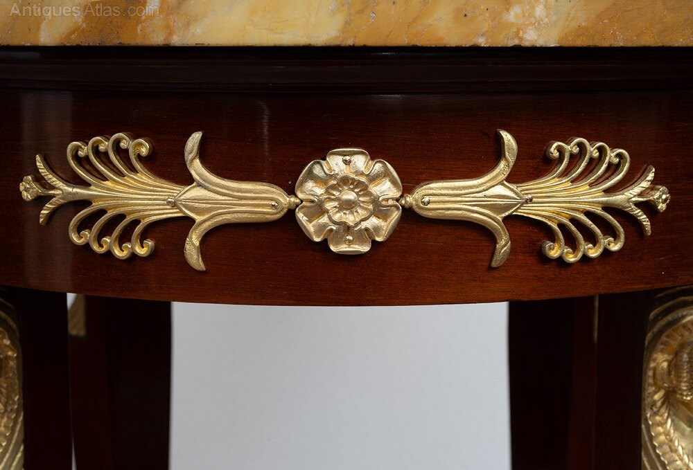 Return Of Egypt Coffee Table In Mahogany. XIX C. as906a2355 - Antiques ...