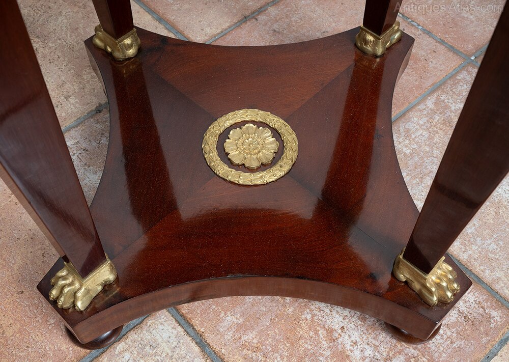 Return Of Egypt Coffee Table In Mahogany. XIX C. as906a2355 - Antiques ...