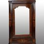 Smith mahogany wardrobe. 19th century Italy.