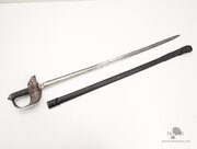 1897 Sword GVR Hilt Victorian Blade Initials