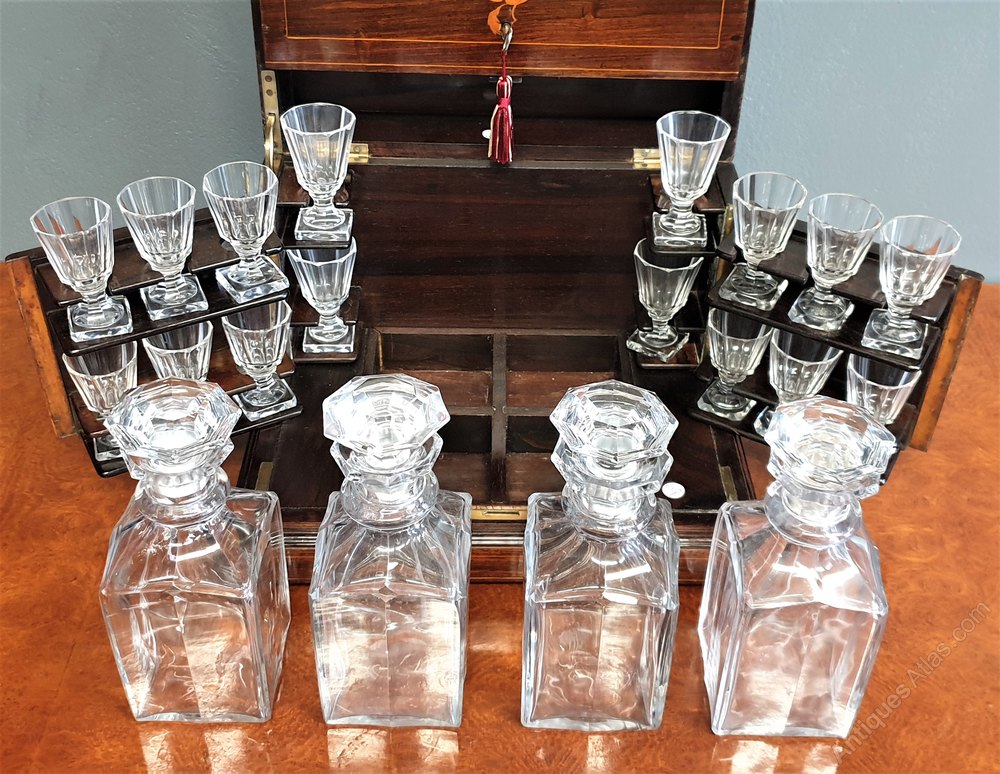 Antiques Atlas Antique French Tantalus / Liquor