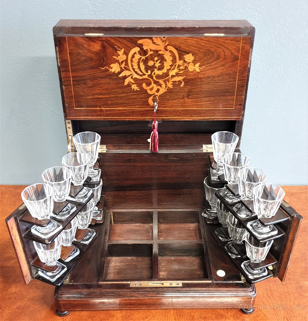 Antiques Atlas Antique French Tantalus / Liquor