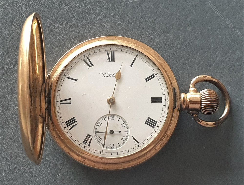 Antique full hunter pocket watch Clearance