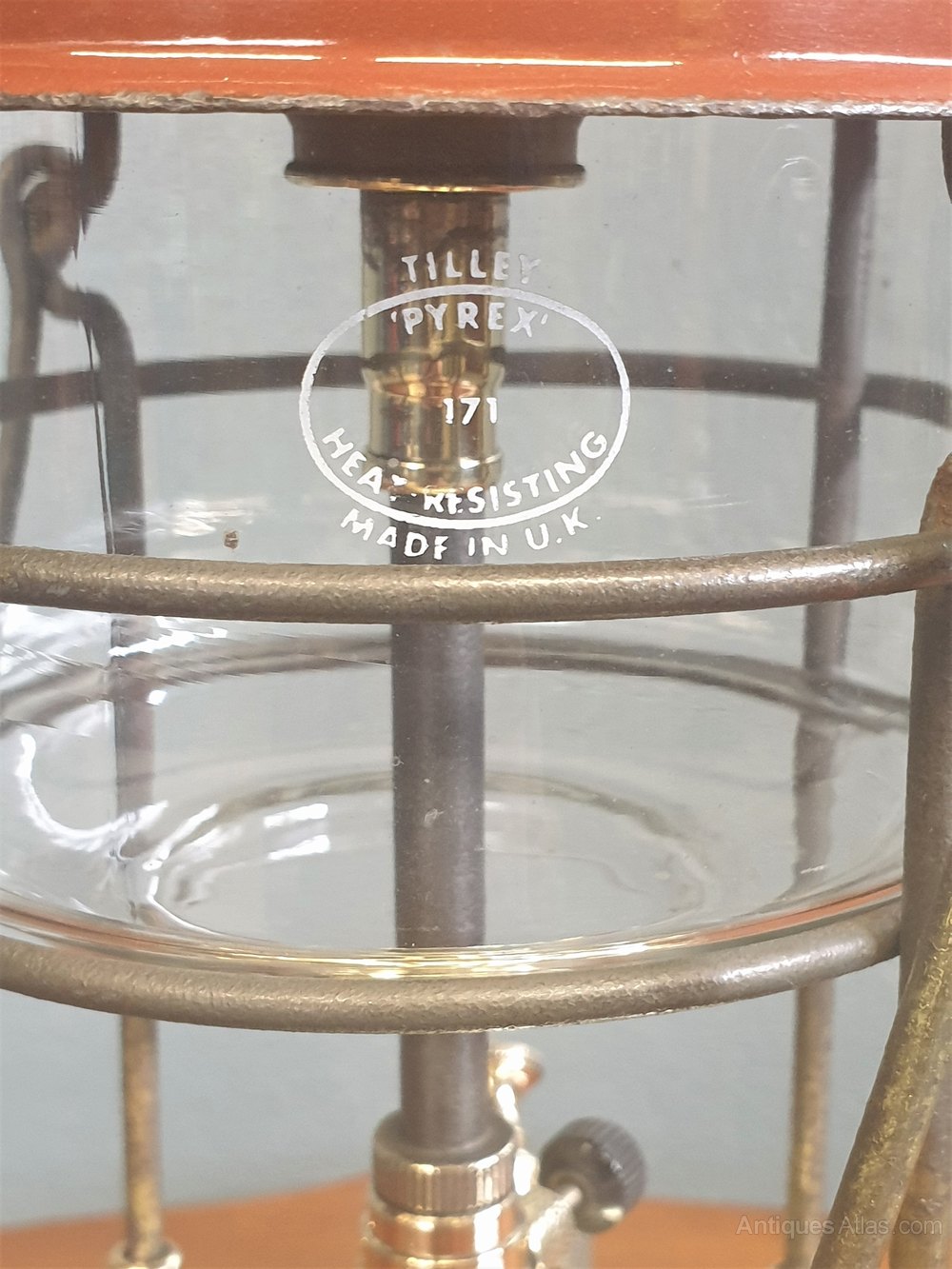 Antiques Atlas Brass Tilley Lamp