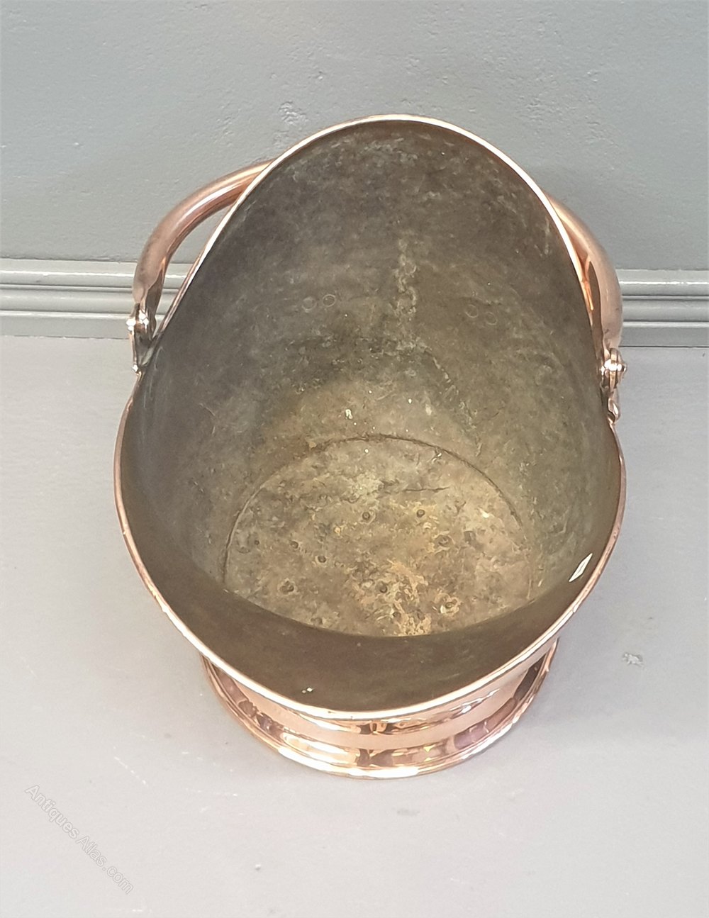 Antiques Atlas Edwardian Copper Coal Bucket